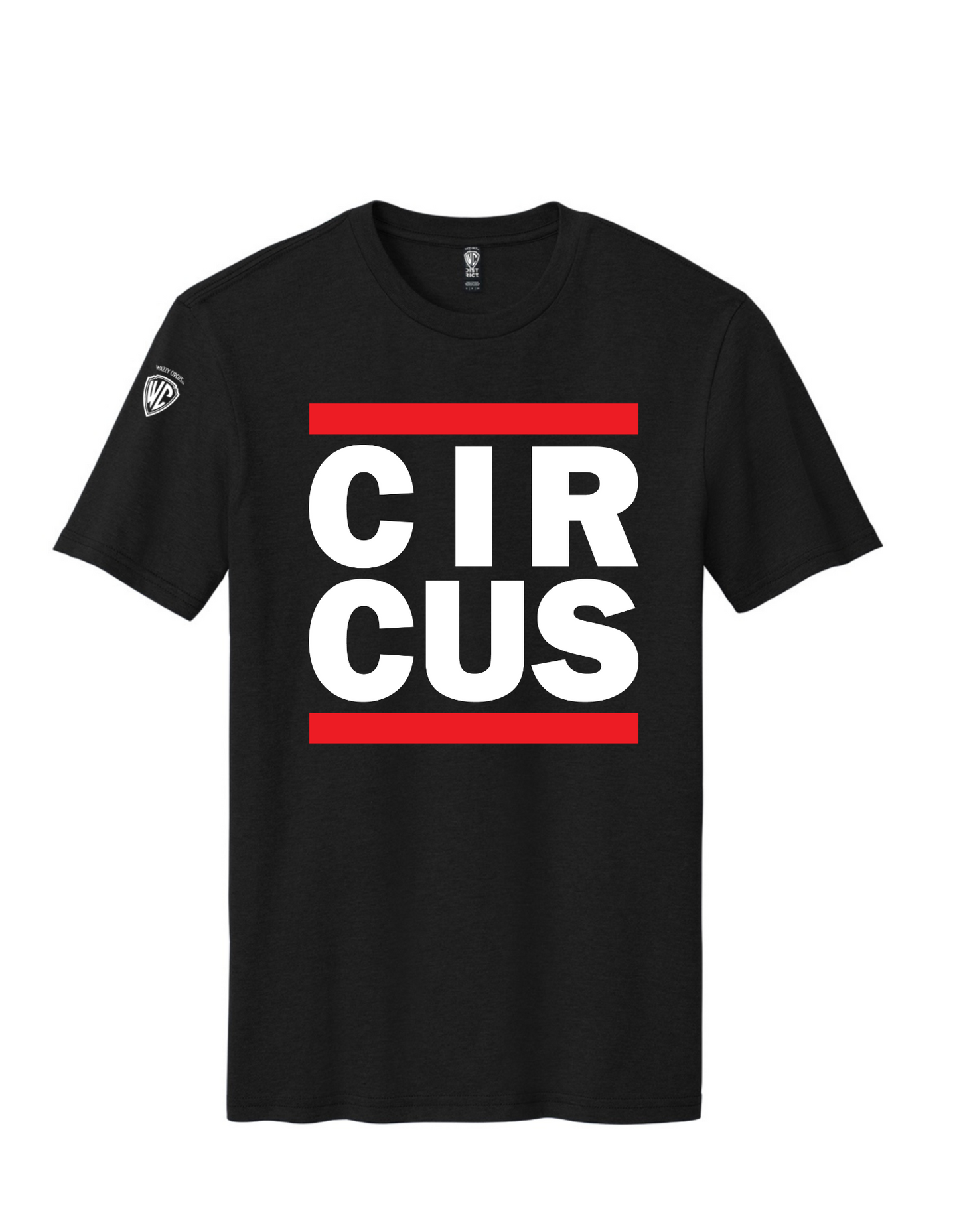 WazzyCircus DMC T-SHIRT BLACK