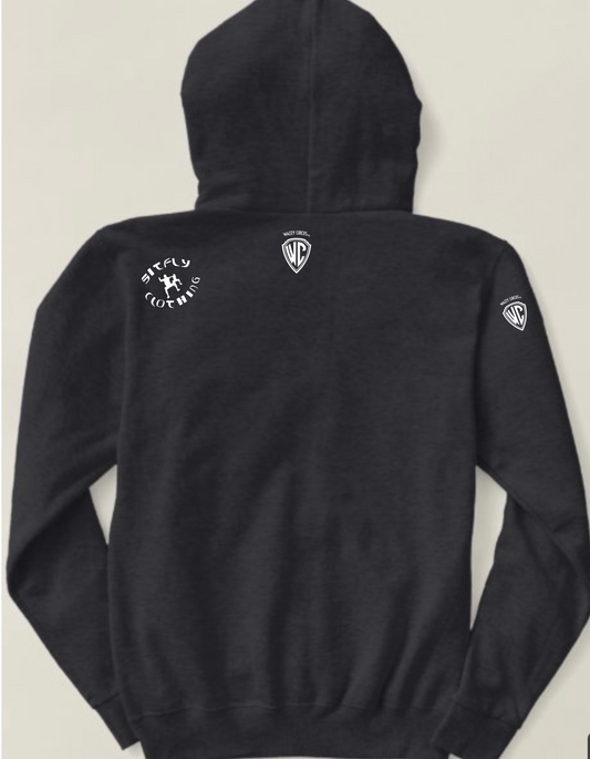 ANTICIPATION SKYDIVING HOODIE BLACK