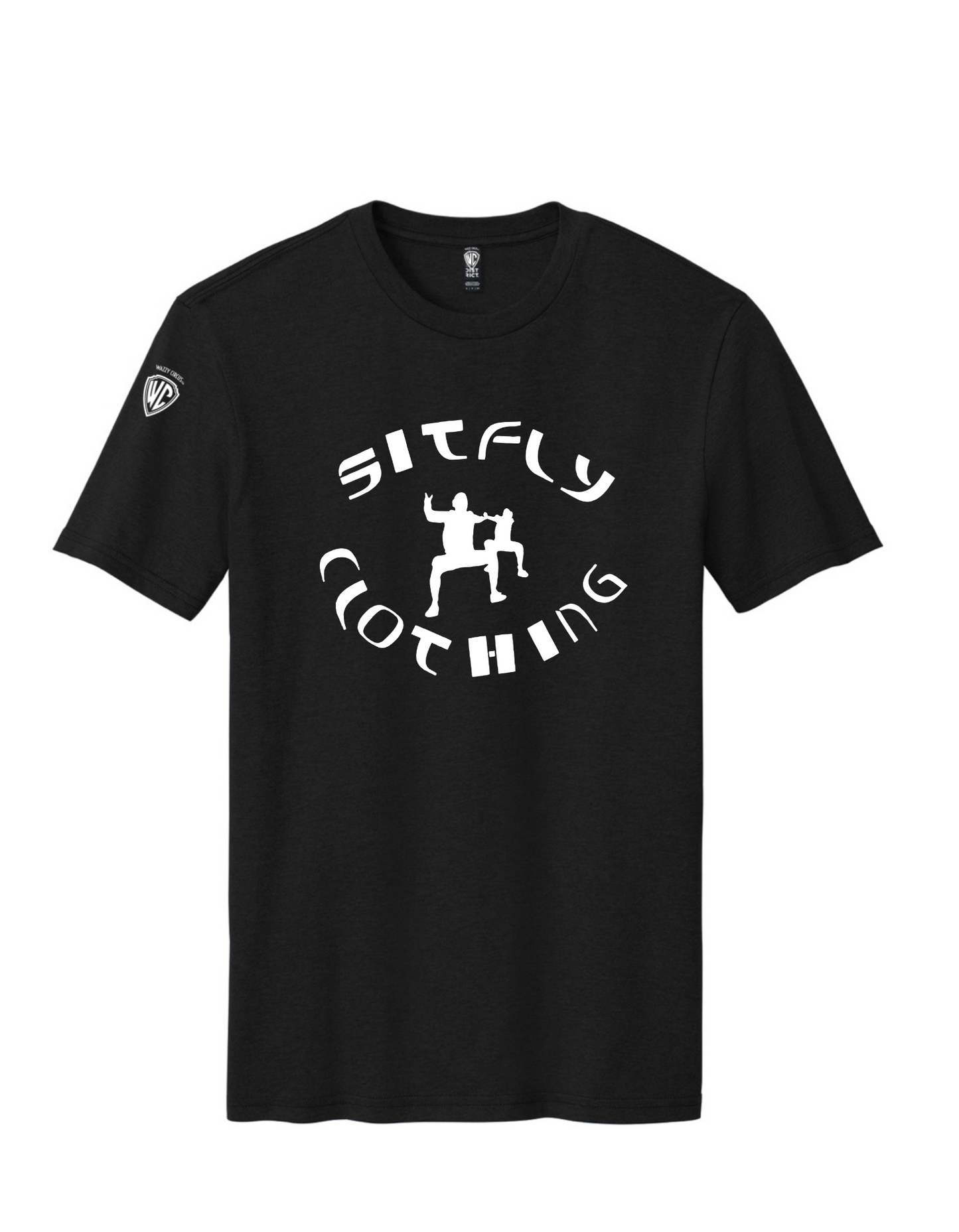 SITFLY CLOTHING LOGO T-SHIRT BLACK