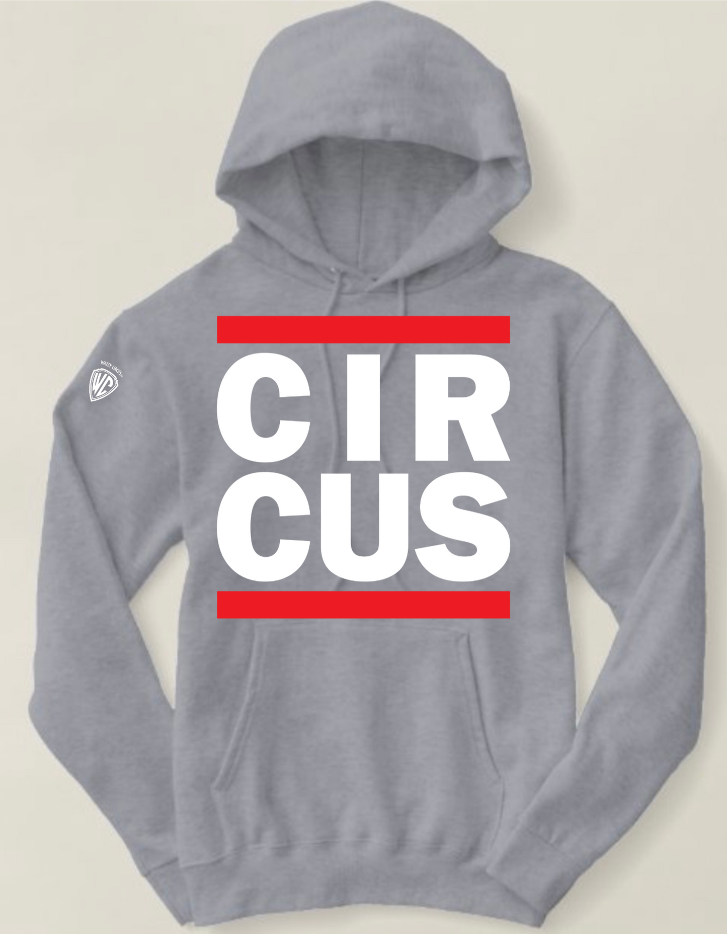 WazzyCircus DMC HOODIE GREY