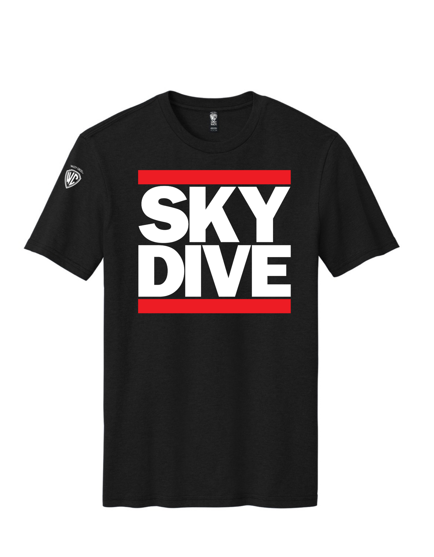 SKYDIVE DMC T-SHIRT BLACK