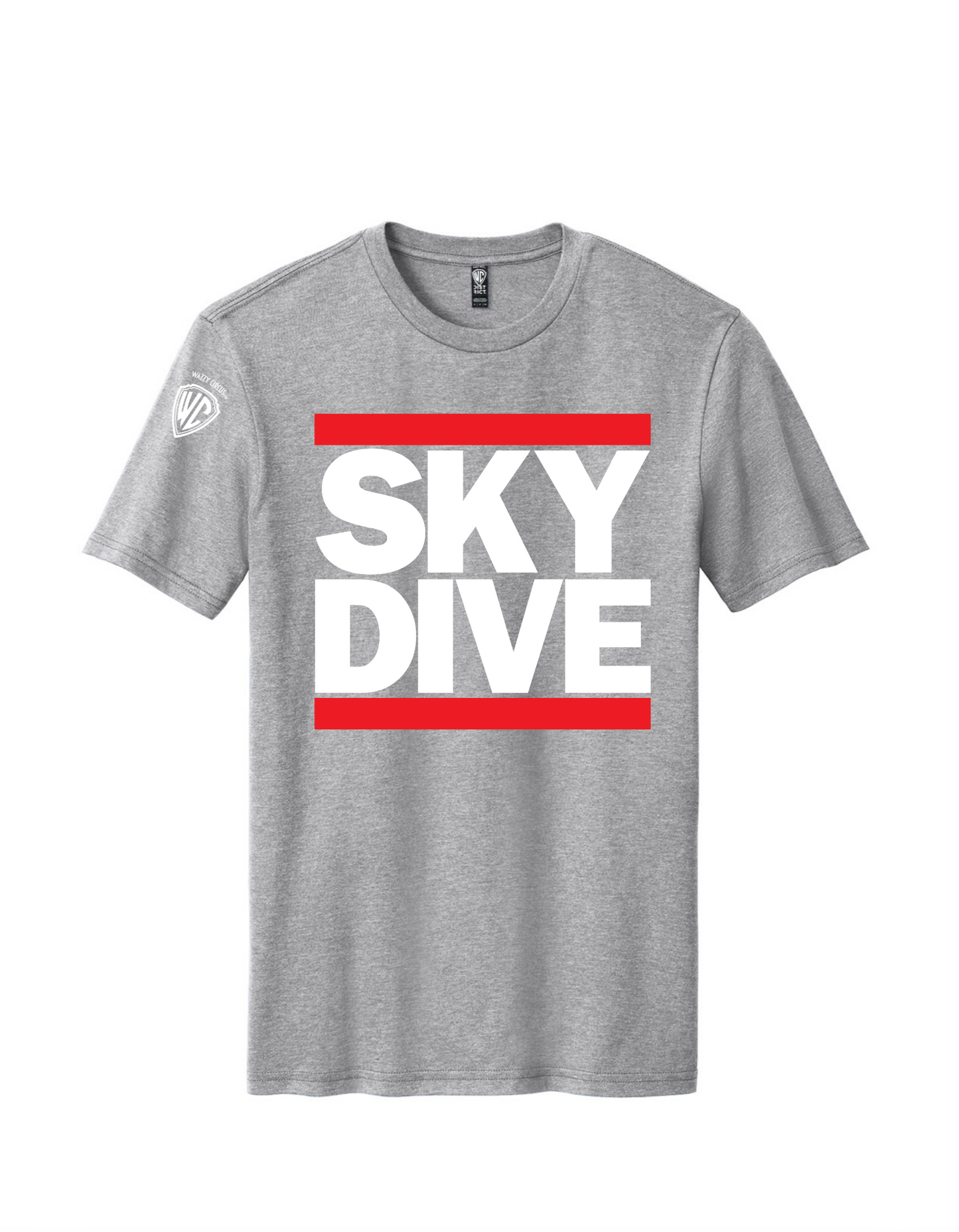 SKYDIVE DMC T-SHIRT GREY