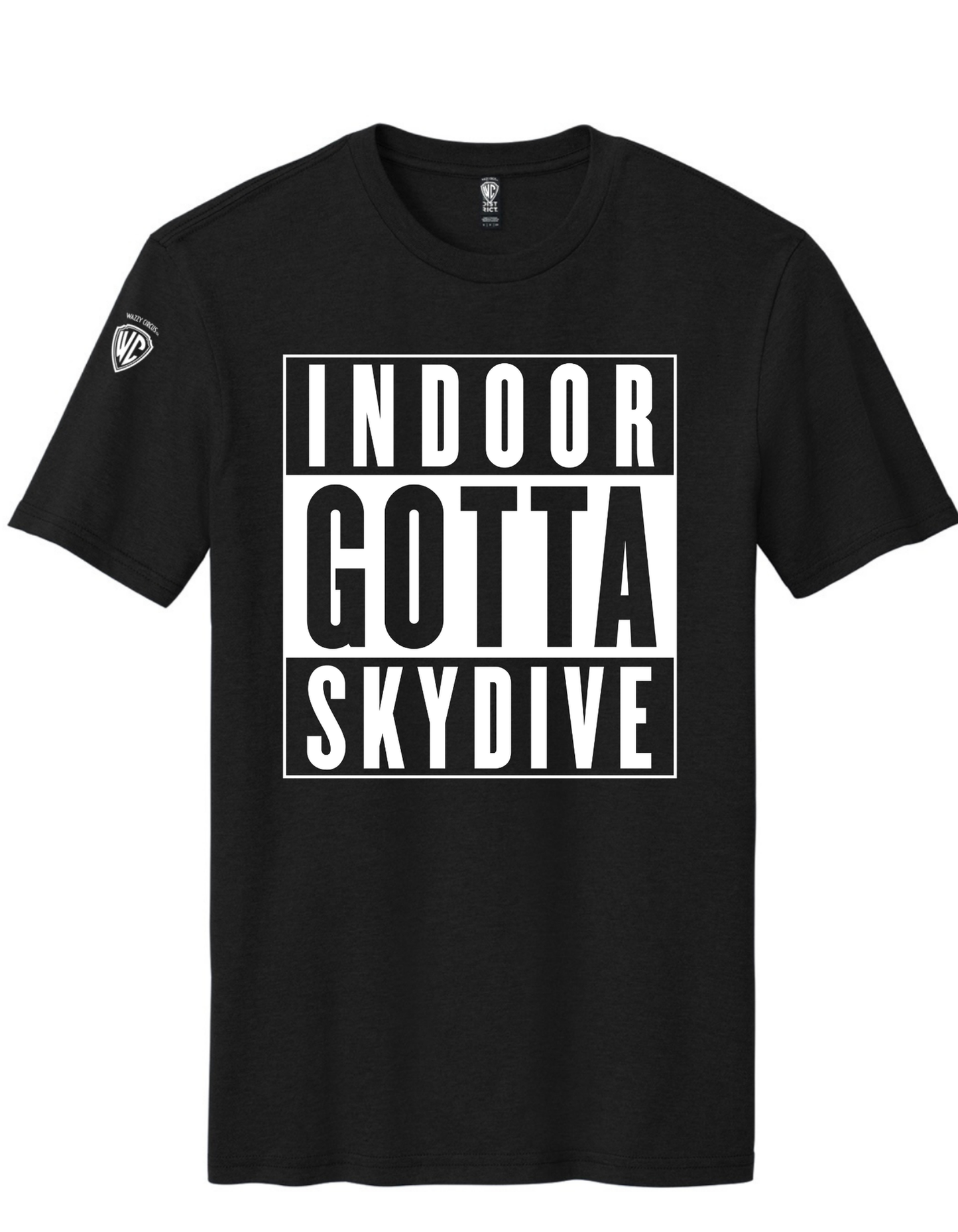 GOTTA INDOOR SKYDIVE T-SHIRT BLACK