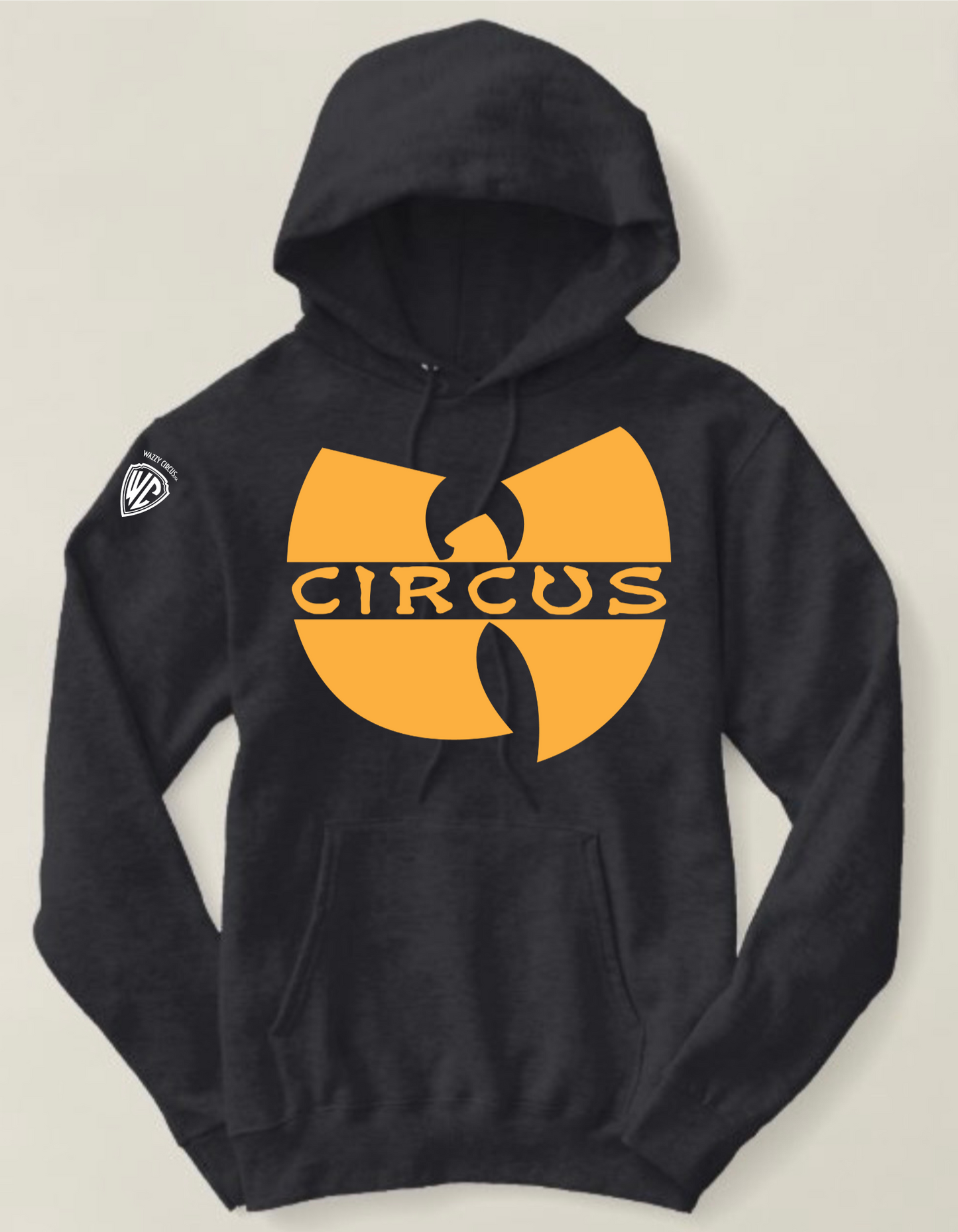 WazzyCircus Wu SKYDIVE HOODIE BLACK